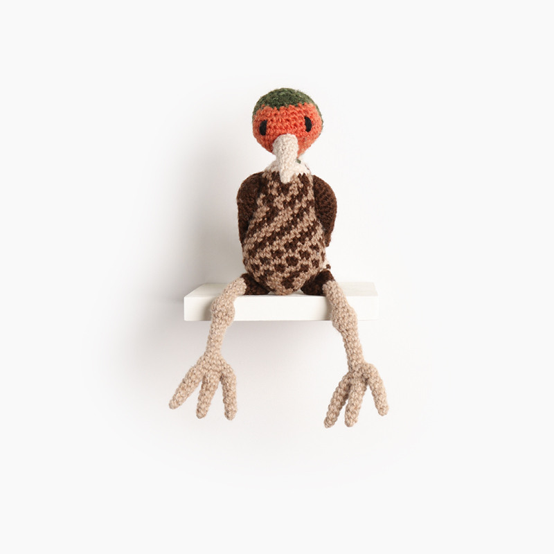 pheasant bird crochet amigurumi project pattern kerry lord Edward's menagerie